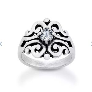 James Avery Spanish Lace Ring with Lab-Created White Sapphire, Size 10